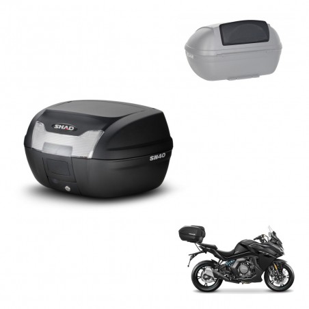 SHAD Baul SH40 + soporte montaje respaldo KIT-437860