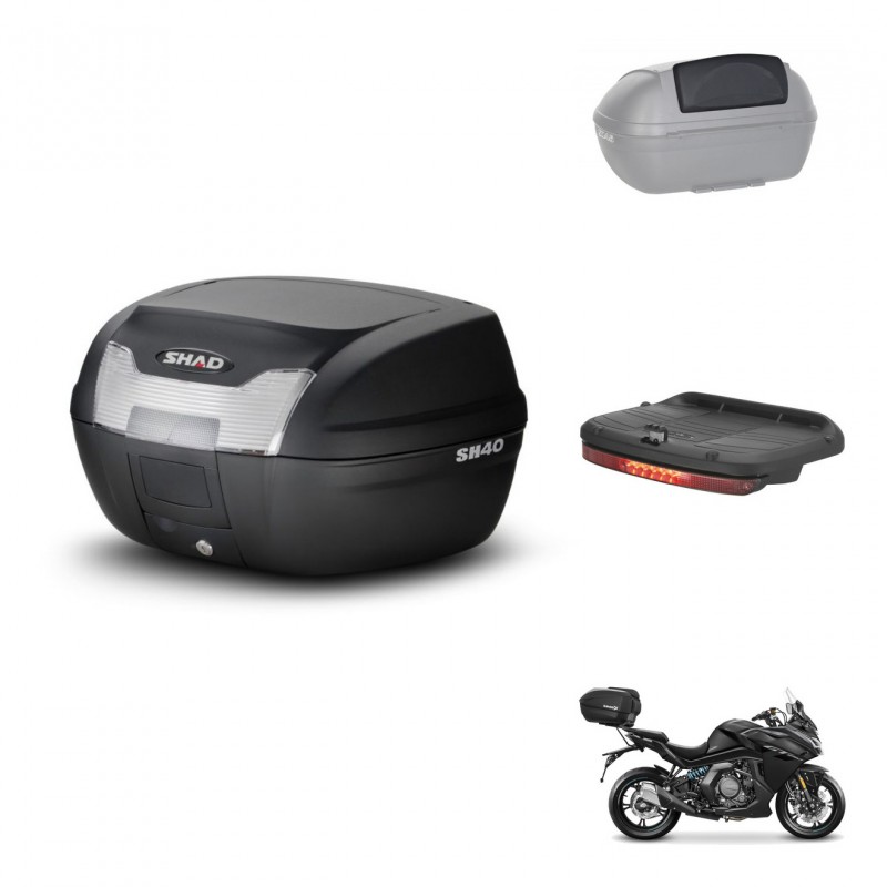 SHAD Baul SH40 + soporte montaje accesorios KIT-437861