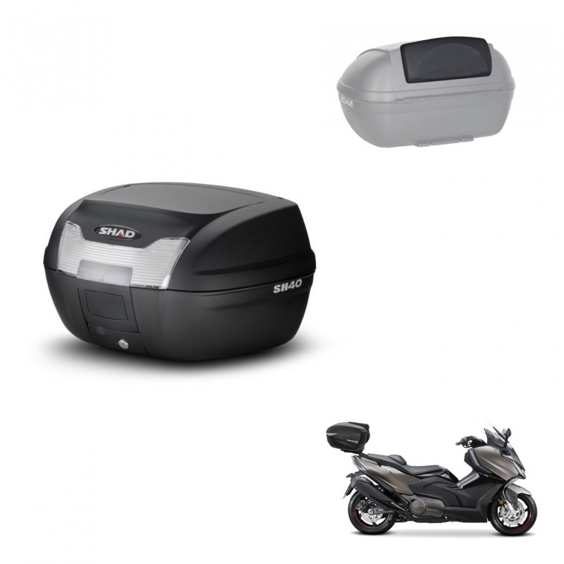 SHAD Baul SH40 + soporte montaje respaldo KIT-437864