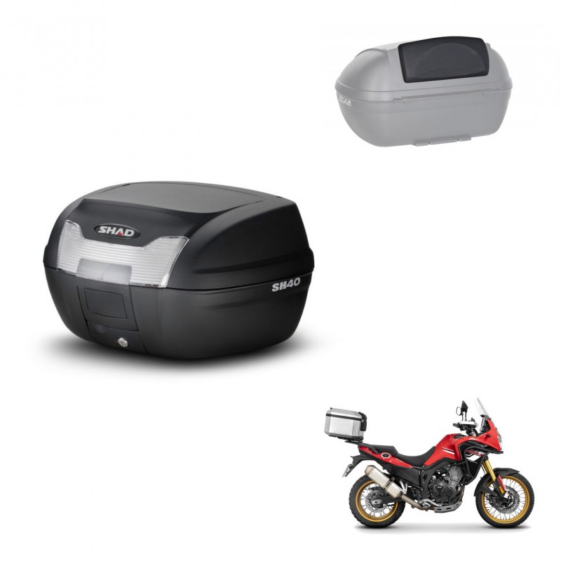 SHAD Baul SH40 + soporte montaje respaldo KIT-437872