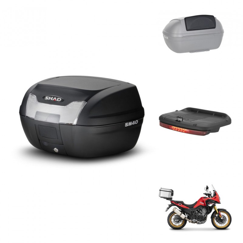SHAD Baul SH40 + soporte montaje accesorios KIT-437873