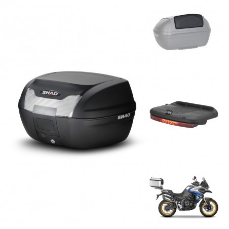SHAD Baul SH40 + soporte montaje accesorios KIT-437885