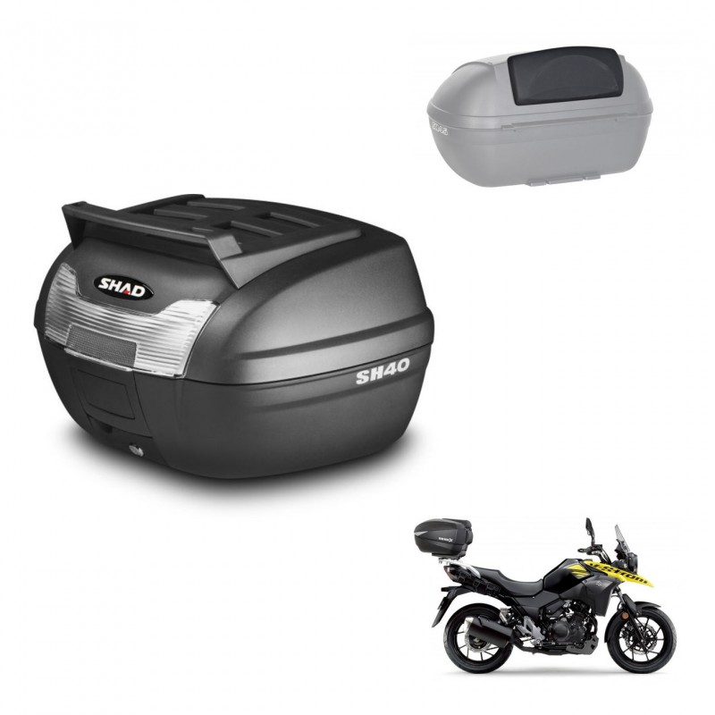 SHAD Baul SH40 parrilla superior + soporte montaje respaldo KIT-437888