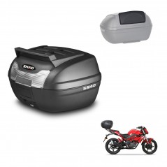 SHAD Trunk SH40 upper grill + mounting bracket backrest KIT-437892