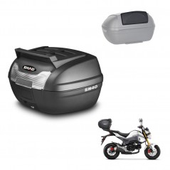 SHAD Trunk SH40 upper grill + mounting bracket backrest KIT-437896