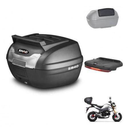 SHAD Trunk SH40 upper grill + mounting bracket accessories KIT-437897