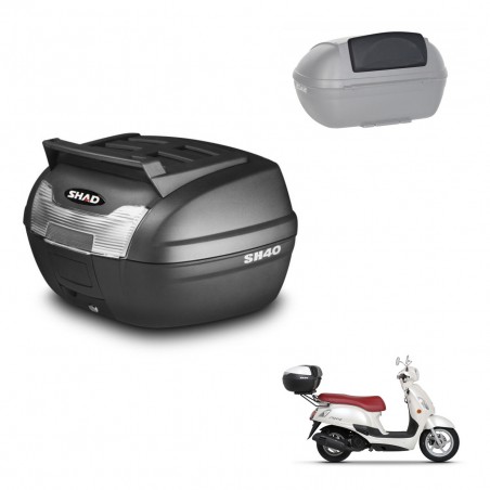 SHAD Baul SH40 parrilla superior + soporte montaje respaldo KIT-437900