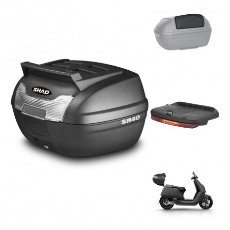 SHAD Baul SH40 parrilla superior + soporte montaje accesorios KIT-437909