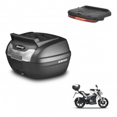 SHAD Baul SH40 parrilla superior + soporte montaje luz de freno KIT-437919