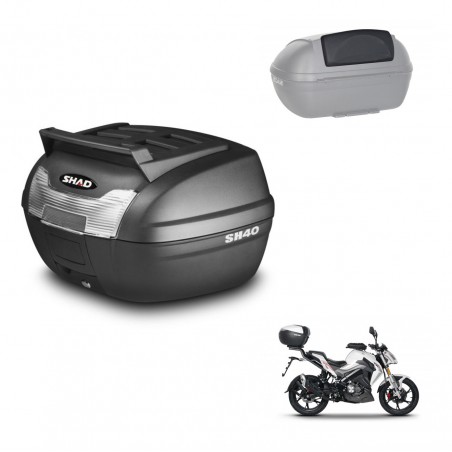 SHAD Baul SH40 parrilla superior + soporte montaje respaldo KIT-437920