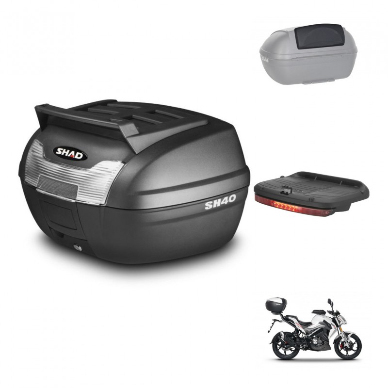 SHAD Baul SH40 parrilla superior + soporte montaje accesorios KIT-437921