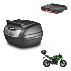 SHAD Baul SH40 parrilla superior + soporte montaje luz de freno KIT-437923
