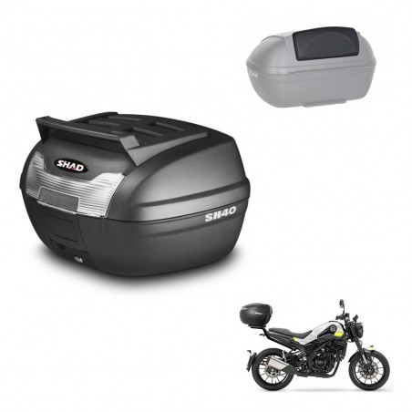 SHAD Baul SH40 parrilla superior + soporte montaje respaldo KIT-437928