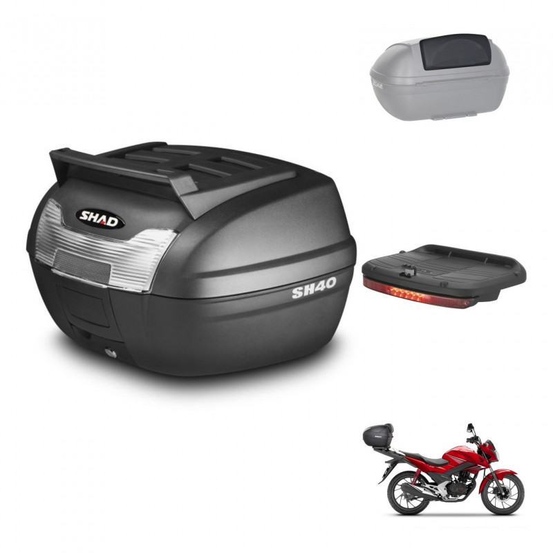 SHAD Baul SH40 parrilla superior + soporte montaje accesorios KIT-437933