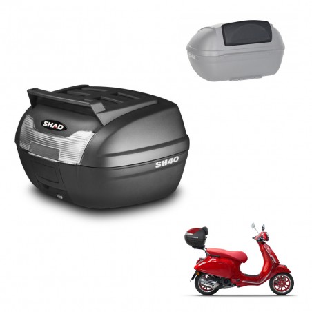 SHAD Trunk SH40 upper grill + mounting bracket backrest KIT-438024