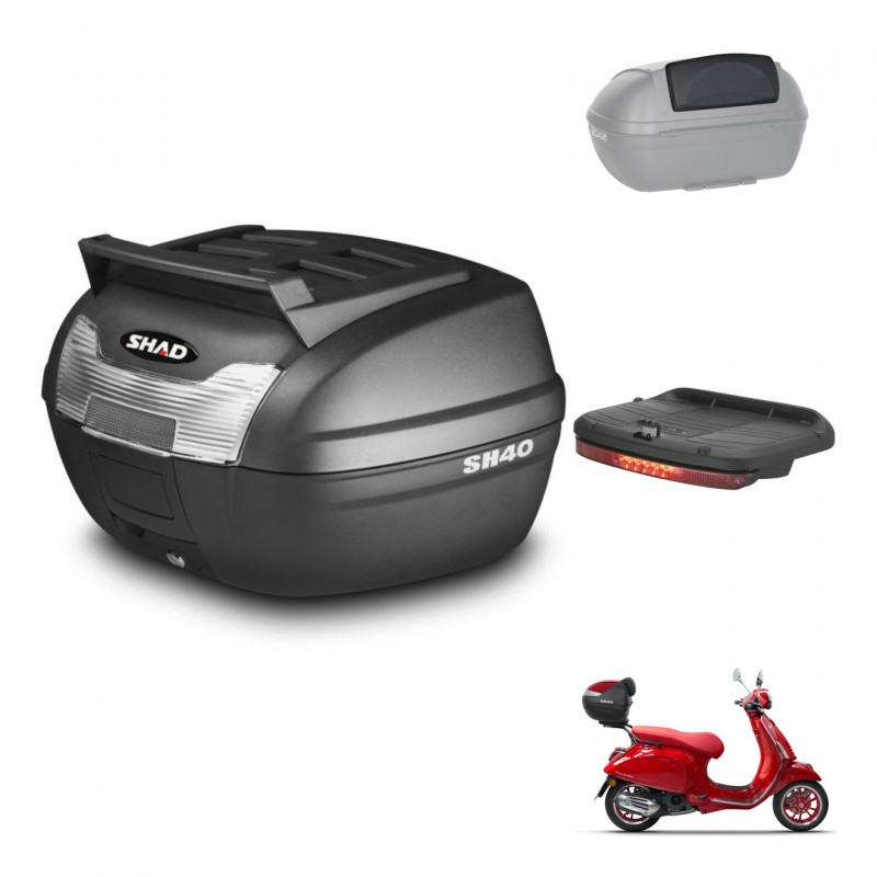 SHAD Baul SH40 parrilla superior + soporte montaje accesorios KIT-438025