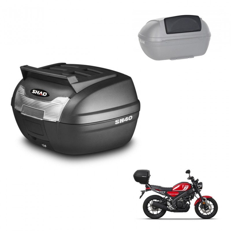 SHAD Trunk SH40 upper grill + mounting bracket backrest KIT-438028