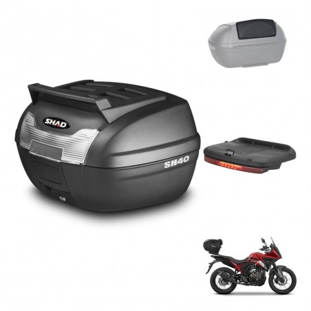 SHAD Baul SH40 parrilla superior + soporte montaje accesorios KIT-438033