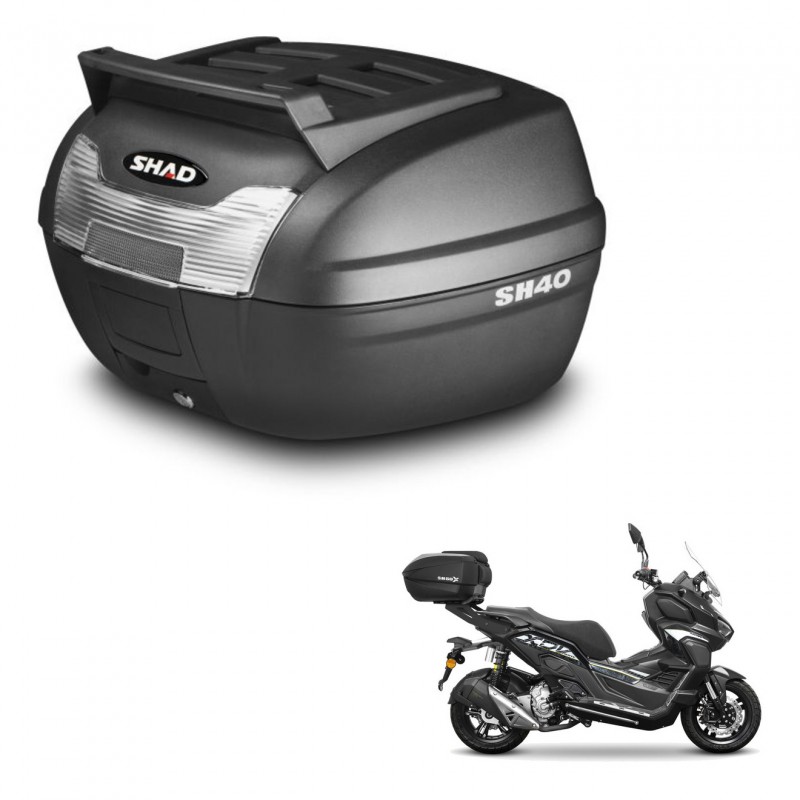 SHAD Baul SH40 parrilla superior + soporte montaje KIT-438034