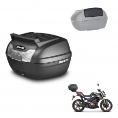 SHAD Baul SH40 parrilla superior + soporte montaje respaldo KIT-438040