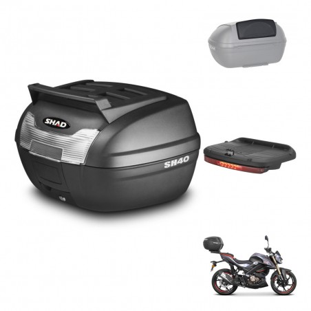 SHAD Baul SH40 parrilla superior + soporte montaje accesorios KIT-438041