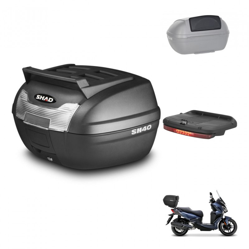 SHAD Trunk SH40 upper grill + mounting bracket accessories KIT-438049