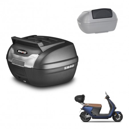 SHAD Trunk SH40 upper grill + mounting bracket backrest KIT-438052