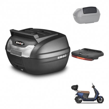 SHAD Baul SH40 parrilla superior + soporte montaje accesorios KIT-438053