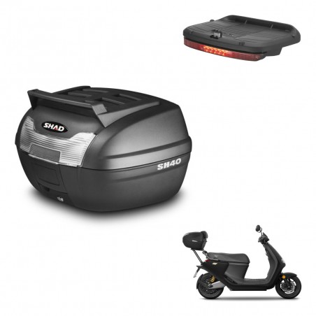 SHAD Trunk SH40 upper grill + mounting bracket brake light KIT-438055