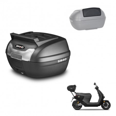 SHAD Baul SH40 parrilla superior + soporte montaje respaldo KIT-438056