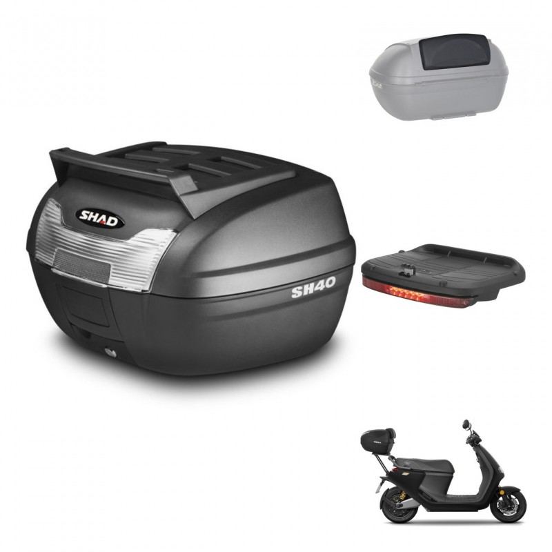 SHAD Baul SH40 parrilla superior + soporte montaje accesorios KIT-438057