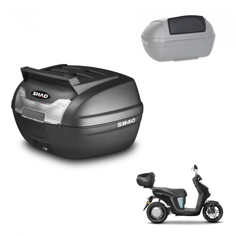 SHAD Baul SH40 parrilla superior + soporte montaje respaldo KIT-438076