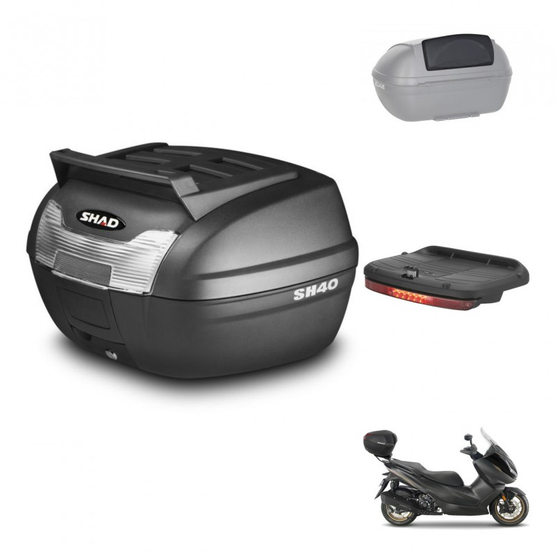 SHAD Baul SH40 parrilla superior + soporte montaje accesorios KIT-438081