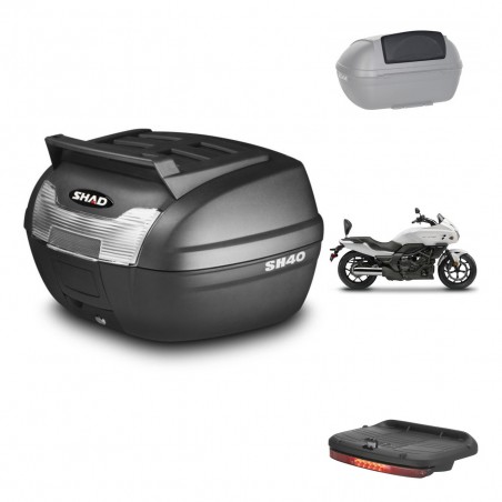 SHAD Baul SH40 parrilla superior + soporte montaje accesorios KIT-438089