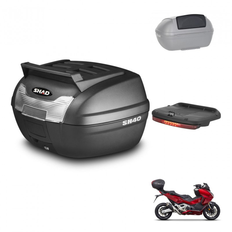 SHAD Baul SH40 parrilla superior + soporte montaje accesorios KIT-438093