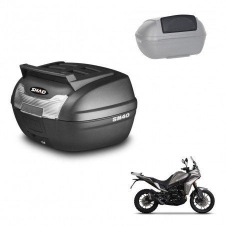 SHAD Trunk SH40 upper grill + mounting bracket backrest KIT-438100