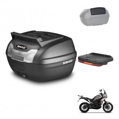 SHAD Baul SH40 parrilla superior + soporte montaje accesorios KIT-438101