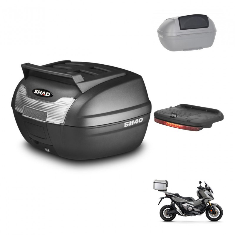 SHAD Baul SH40 parrilla superior + soporte montaje accesorios KIT-438105