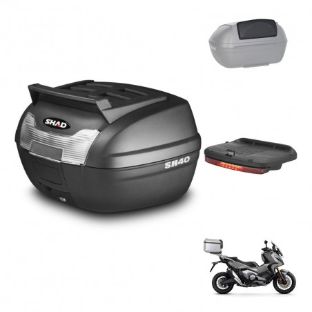 SHAD Baul SH40 parrilla superior + soporte montaje accesorios KIT-438105