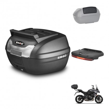 SHAD Baul SH40 parrilla superior + soporte montaje accesorios KIT-438125