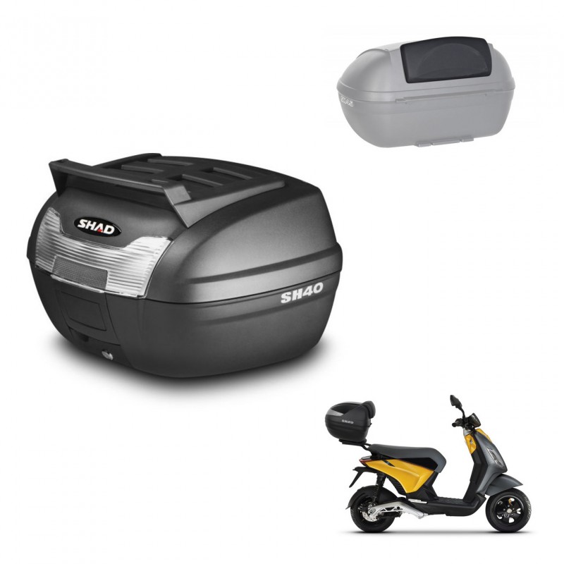 SHAD Baul SH40 parrilla superior + soporte montaje respaldo KIT-438132