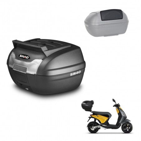 SHAD Trunk SH40 upper grill + mounting bracket backrest KIT-438132