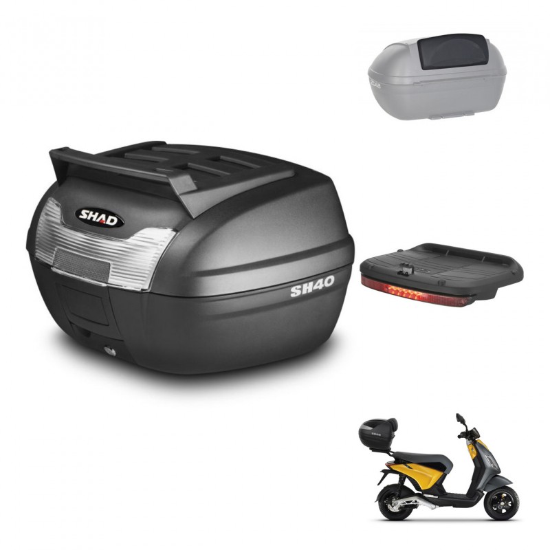 SHAD Baul SH40 parrilla superior + soporte montaje accesorios KIT-438133