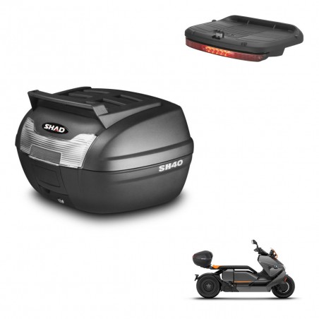 SHAD Baul SH40 parrilla superior + soporte montaje luz de freno KIT-438135