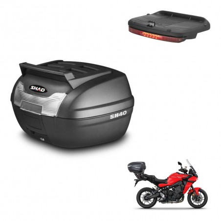 SHAD Baul SH40 parrilla superior + soporte montaje luz de freno KIT-438139