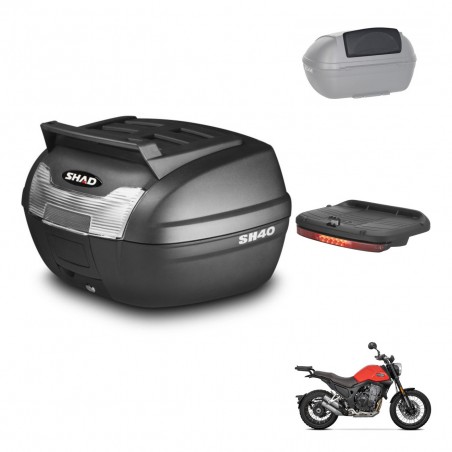 SHAD Baul SH40 parrilla superior + soporte montaje accesorios KIT-438145