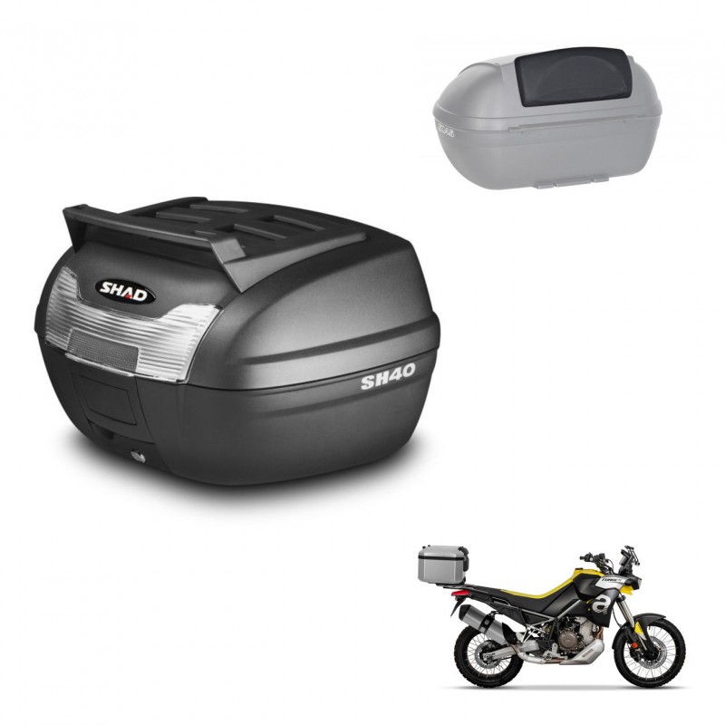 SHAD Baul SH40 parrilla superior + soporte montaje respaldo KIT-438148