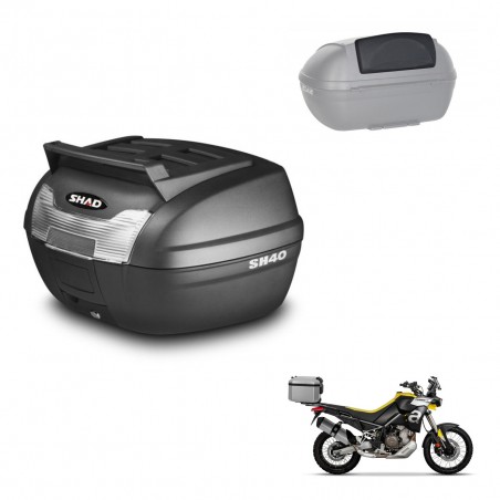 SHAD Trunk SH40 upper grill + mounting bracket backrest KIT-438148