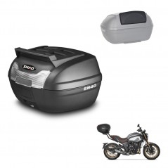 SHAD Trunk SH40 upper grill + mounting bracket backrest KIT-438156