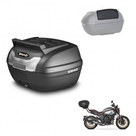 SHAD Baul SH40 parrilla superior + soporte montaje respaldo KIT-438156